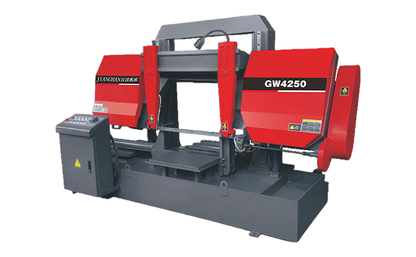 仁寿GW4250双柱龙门卧式带锯床